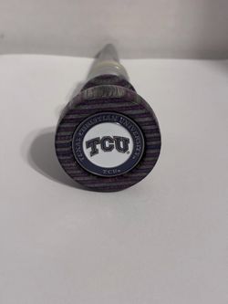 TCU wine bottle stopper