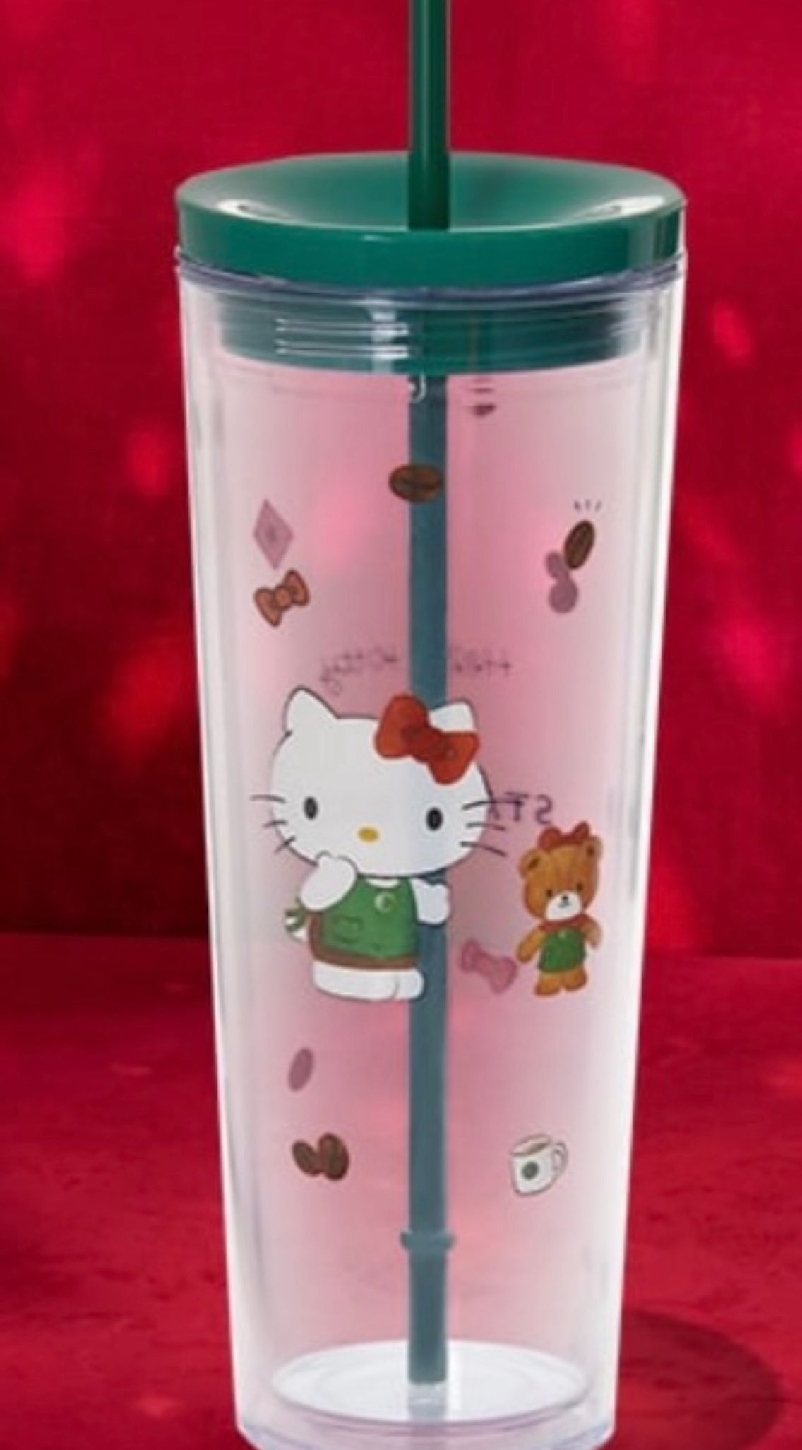 Starbucks Hello Kitty cold cup