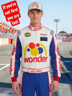 Men's Ricky Bobby Deluxe Wonder Racing Costume, Medium