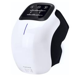 FORTHIQ Knee Massager Smart with Heat, Red Light and Vibration, 3-in-1 Cordless, 2025 Updated Edition, Gifts for Grandma & Grandpa, FSA-HSA Eligible