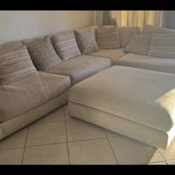Huge Sofa Sectional Ottoman Furniture