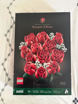 LEGO Bouquet of Roses Set #10328 Botanical Collection