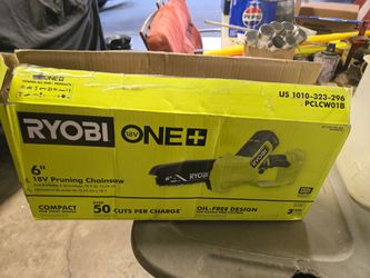Ryobi 18v 6inch pruning shear. Tool only