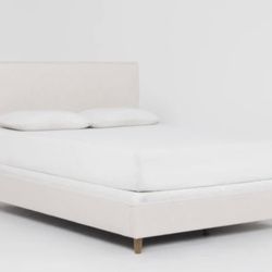 Full Bed Frame and Box Spring (Living Spaces)