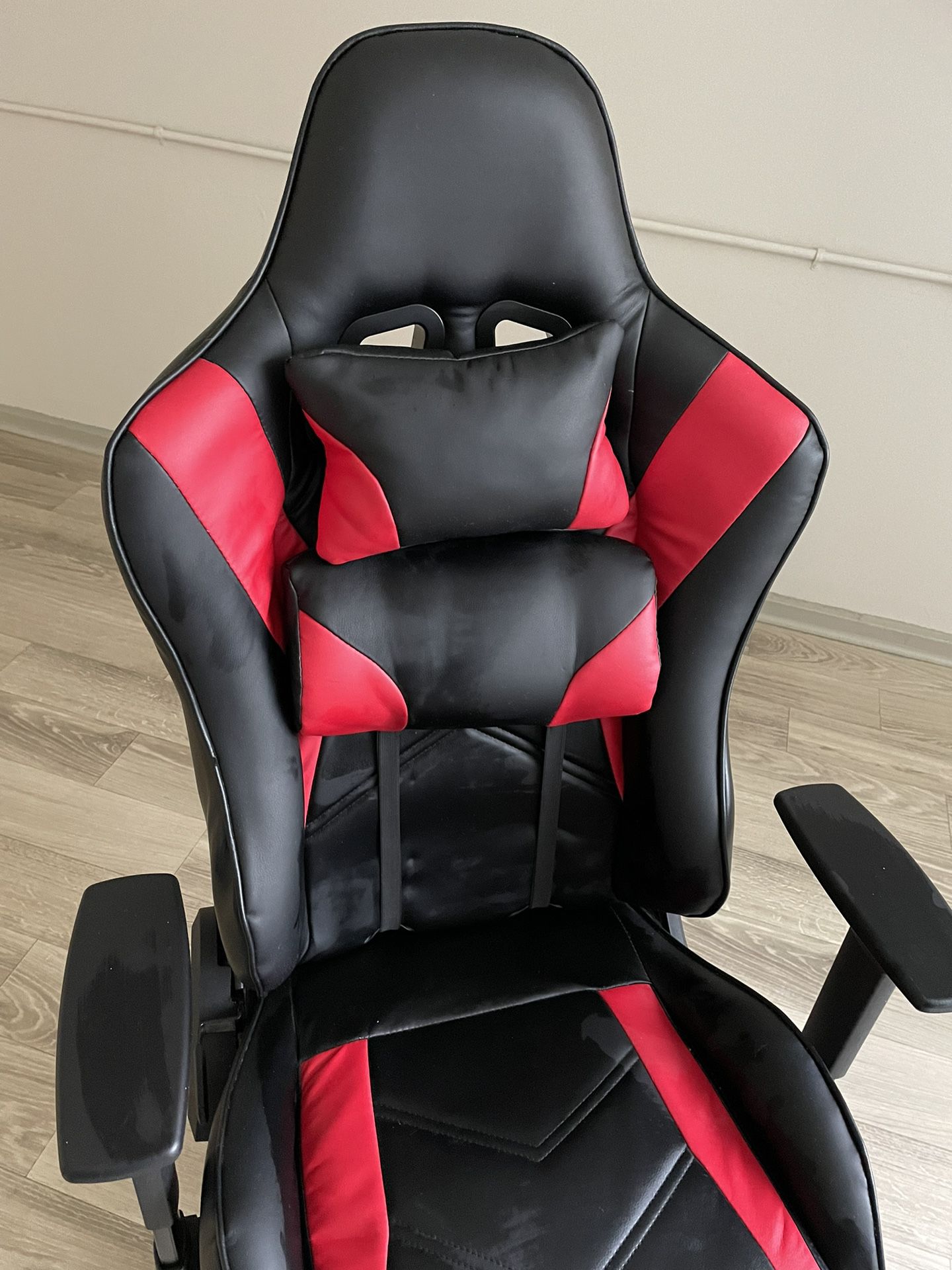 Emerge Vartan Bonded Leather Gaming Chair, Supports Up to 275 lbs