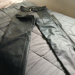 Size Large Harley-Davidson Chaps In Great Shape
