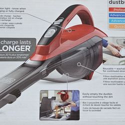 Dustbuster Advance Clean Cordless Hand Vaccume (New)