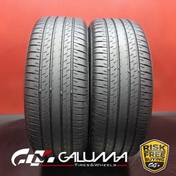Set of 2 Tires LikeNEW Bridgestone Dueler H/L 33 235/55R18 235/55/18 100V #93008