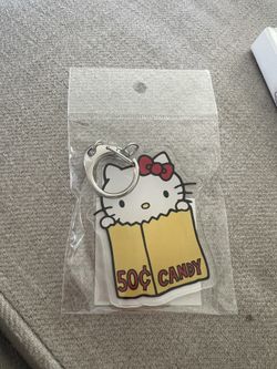 Hello Kitty Exhibition 50th limited edition original Key Chain