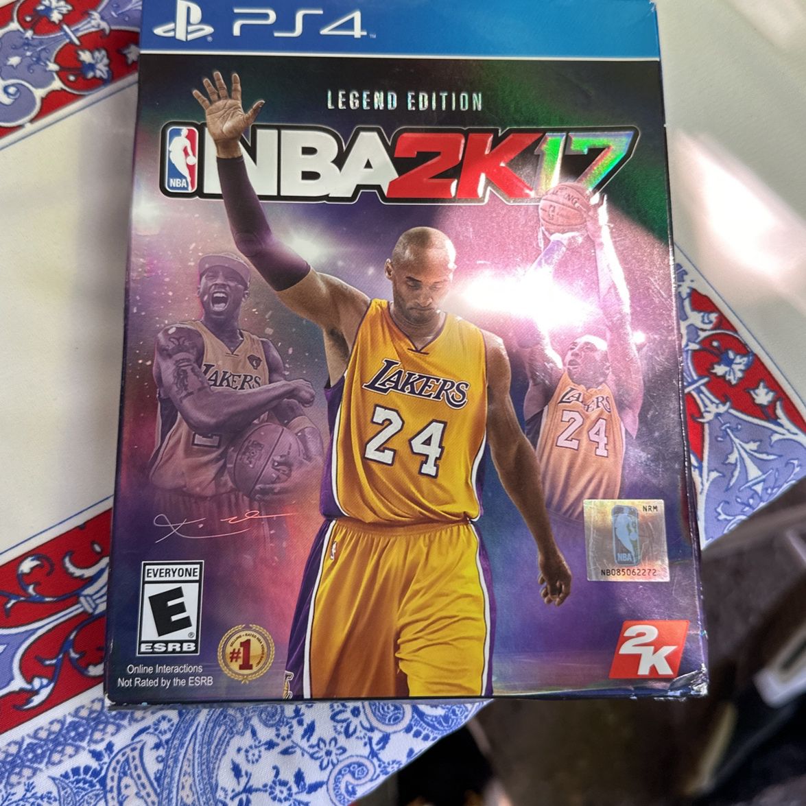 Signed Kobe Bryant PS4 Game 
