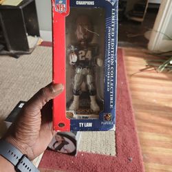 Ty Law Foot Limited Edition Individual #'d