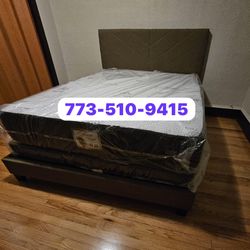 Full Size Bed Package Deal! Available In All Sizes As Well 🚚