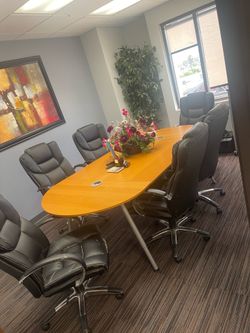 Free Office Chairs (6 available) + 2 free printers