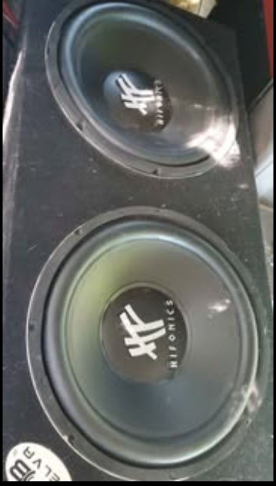2 800 Watt Hifonics 12 Inch 4 Ohm DVC Subwoofer