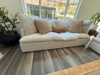 Off white sofa