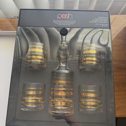 New & Never Used Glassware Decanter 