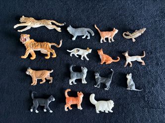 15 animal toys