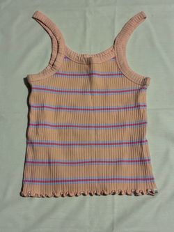 Billa Bong orange striped shirt