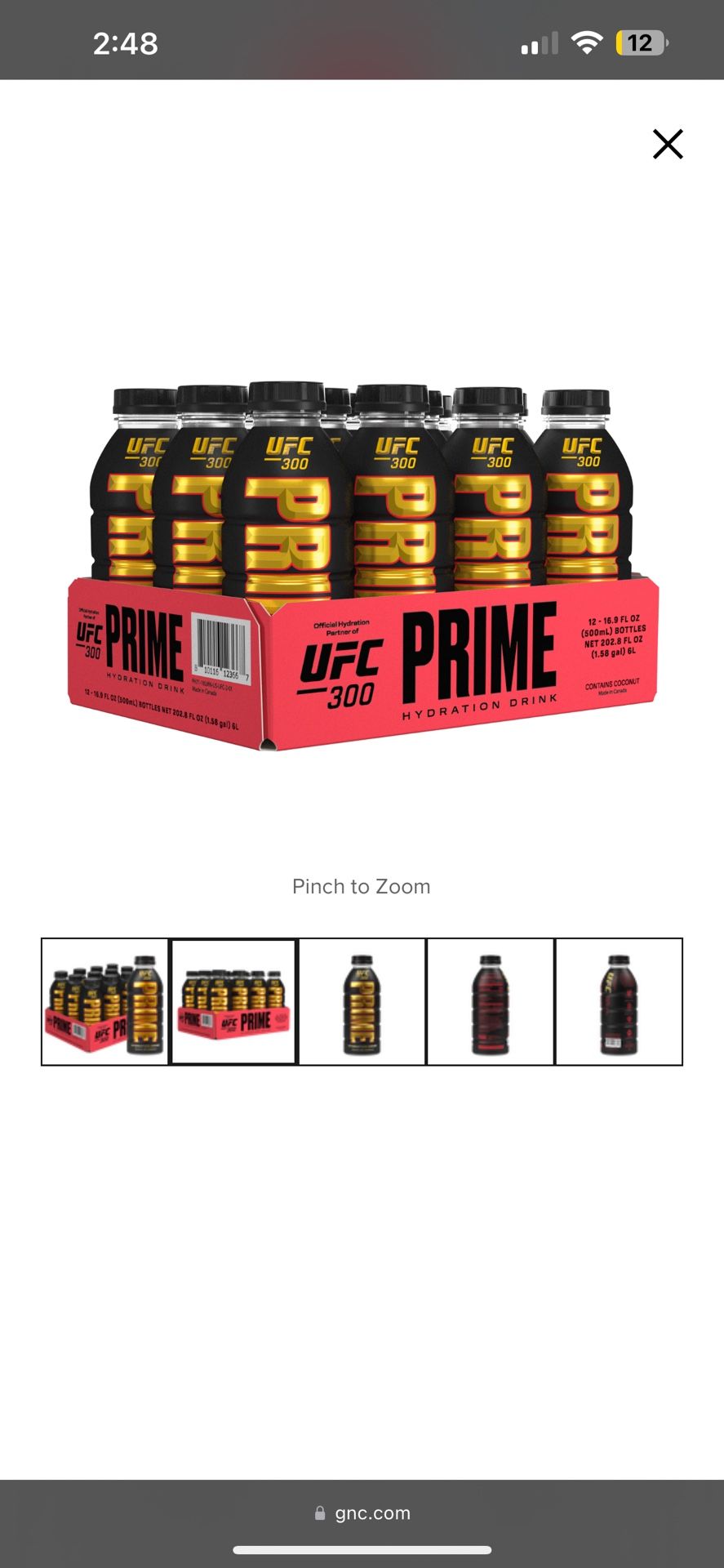 Prime UFC Case