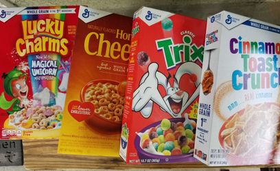 Lucky Charms Magical Unicorn Cereal Honey Nut Cheerios Trix Cinnamon Toast Crunch For Sale In La Mirada Ca Offerup Lucky Charms Magical Unicorn Cereal Honey Nut Cheerios Trix Cinnamon Toast Crunch For Sale In La Mirada Ca Offerup