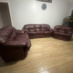 Complete Living Room Sofa Set – Must Sell