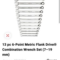 Snap On Metric Wrench Set