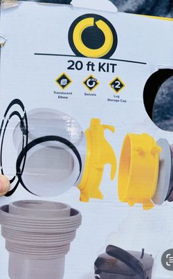 RV Sewer Hose Kit – 20 FT Complete Setup (Ready to Use)