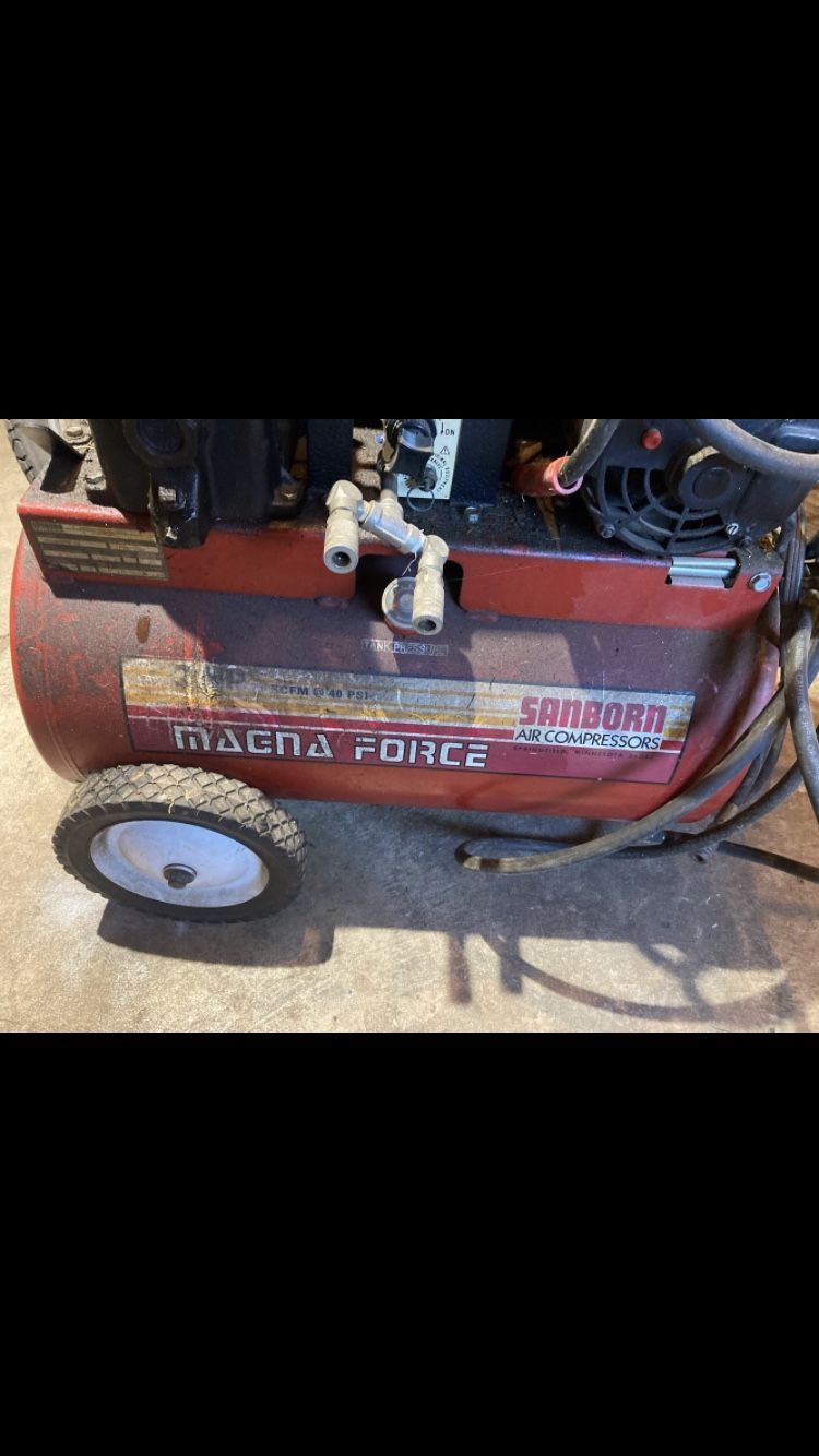 Sanborn Magna Force 2hp Air Compressor