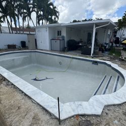 Pool resurfacing 
