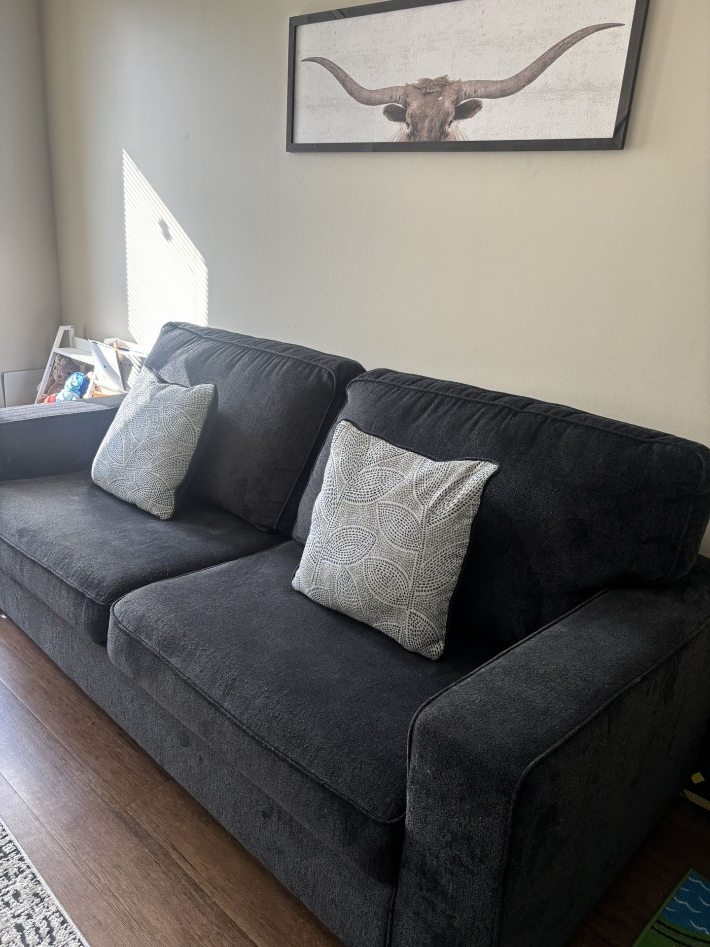 Blueish/Grey Couch