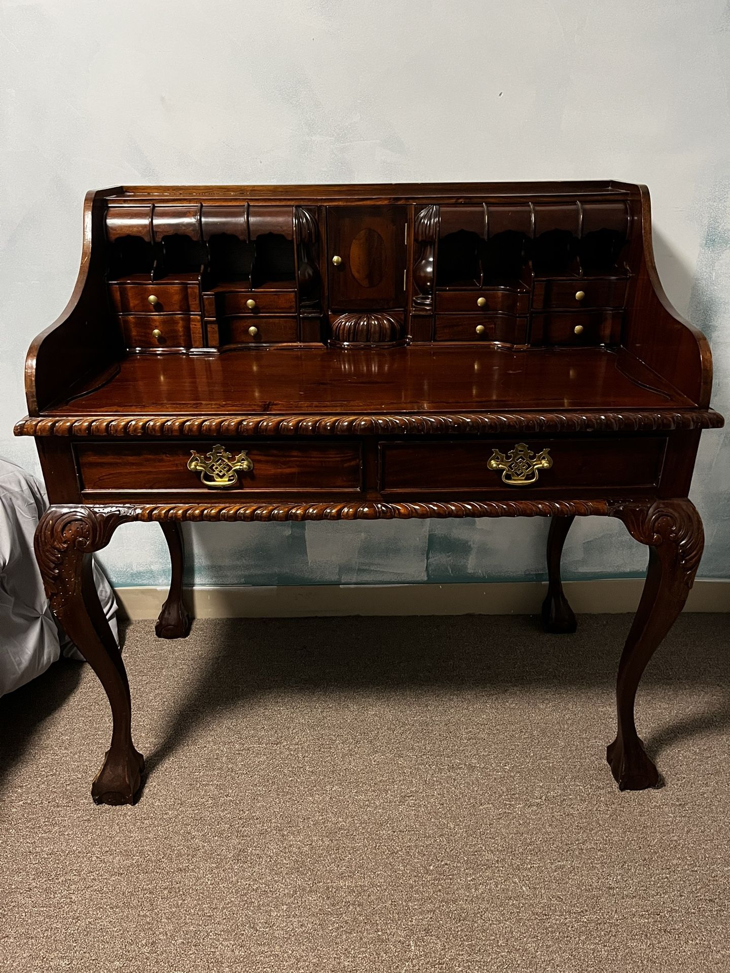 Mahogany Legacy Escritoire Secretary Desk