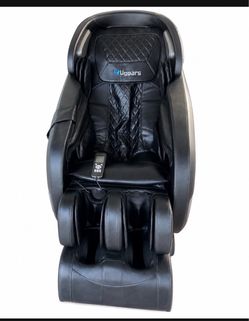Massage Chair UGears Black Electric Zero Gravity Shiatsu SL Track