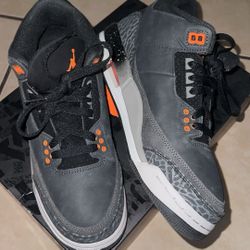 Jordan 3s Orange And Black 