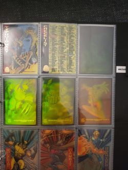 1994 First Edition Marvel Universe Complete Set All Inserts