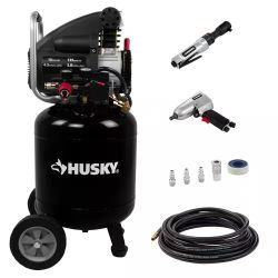 Huskey 10 Gallon Air Compressor Value Pack 