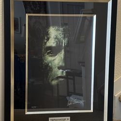 Arnold Schwarzenegger "The Terminator" Signed 27x36 #92/500 Celebrity