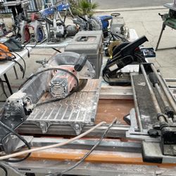 Rigid Tile, Wet, Saw