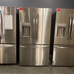 New Scratch And Dent Discount Frigidaire Refrigerator 28 Cubic Ft.‼️‼️