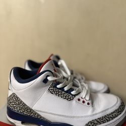 Nike Air Jordan Retro 3 True Blue Size 10