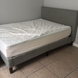 Full size mattress with platform Bed