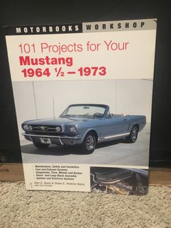 101 mustang 1964 1/2-1973. Project book