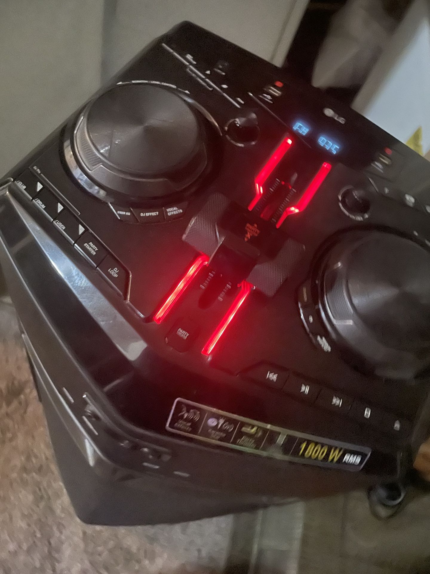 1800W LG OJ98 XBOOM SPEAKER BLUETOOTH