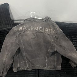 Balenciaga Denim Jean Jacket 