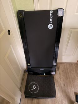 Deerrun Treadmill With Incline And Floor Matt