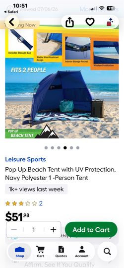Portable sun shelter