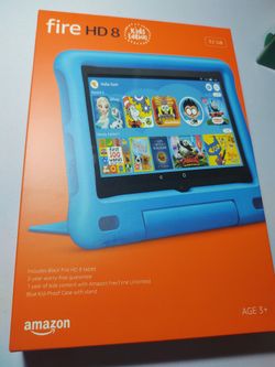 Amazon Fire HD 8 Kids Tablet Blue New Release 2021
