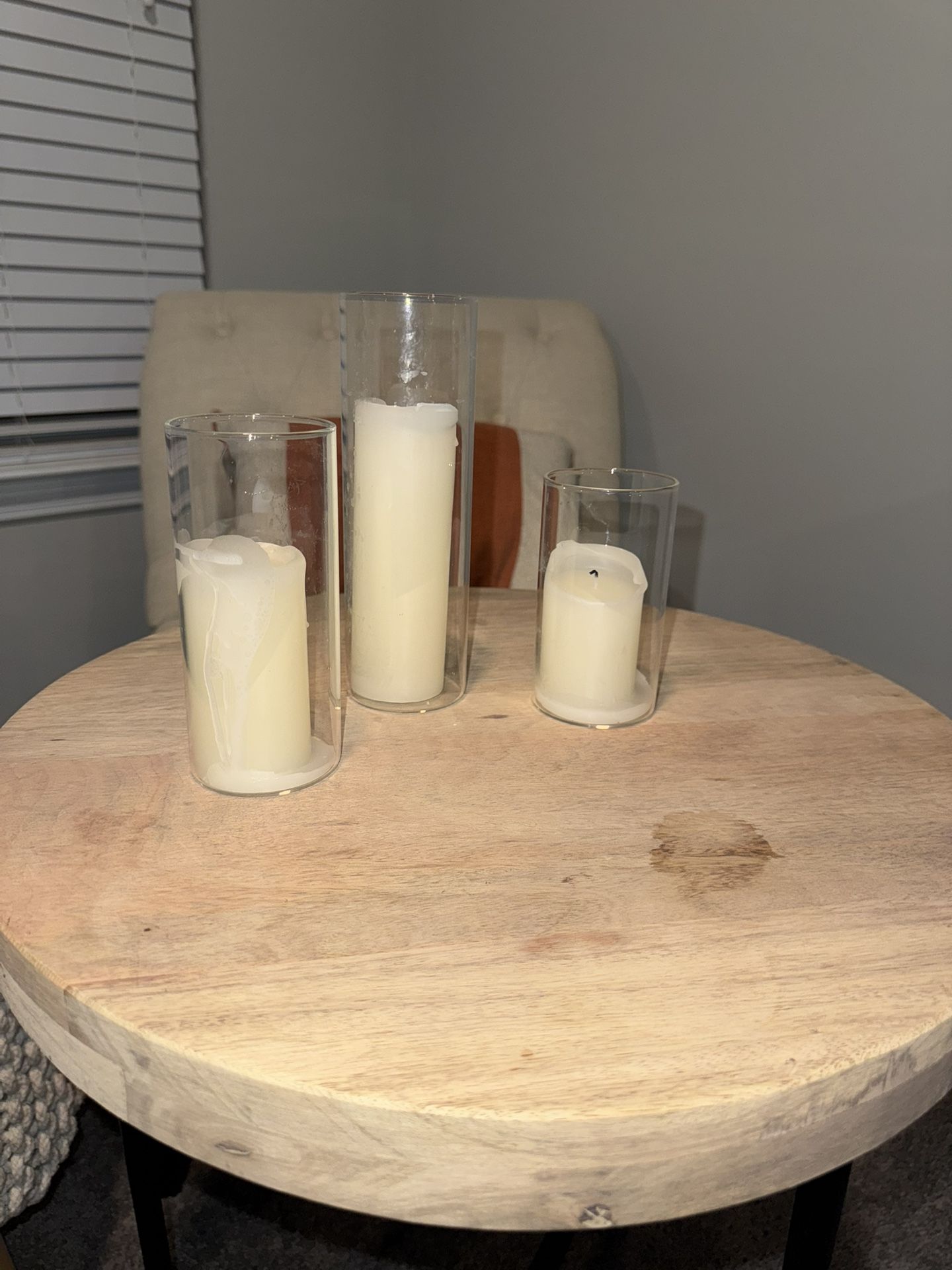 120 Piece Candle Set (60 Vases, 60 Candles)