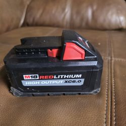Milwaulee Xc6.0 Battery Like New