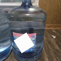 2/ 5 Gallon Water Jugs.  Free. Pick Up