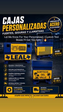 Cajas De Herramienta Personalizadas